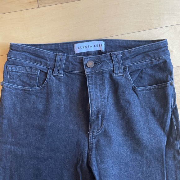 Black flair crop jeans - Picture 4 of 13